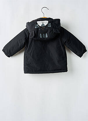 Parka poches a capuche noir LOSAN garcon