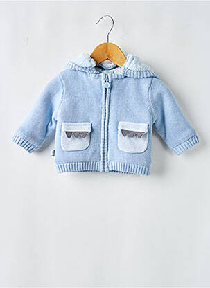Veste casual finition intérieure doublure polaire bleu BOBOLI garçon