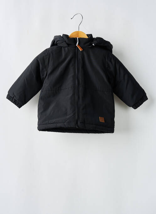 Parka poches a capuche noir LOSAN garcon