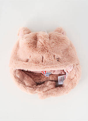 Bonnet forme chapka rose NOUKIE'S fille