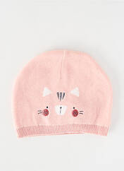 Bonnet rose NOUKIE'S pour fille seconde vue