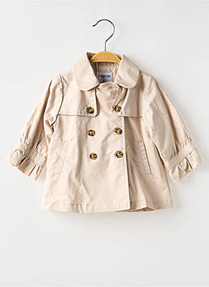 Trench sans capuche beige MAYORAL fille