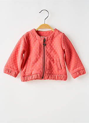 Veste casual col rond rose BOBOLI fille