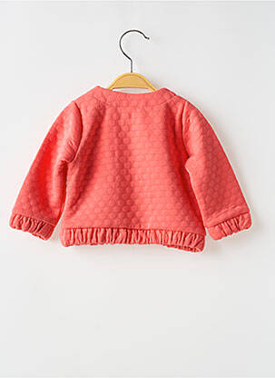 Veste casual col rond rose BOBOLI fille