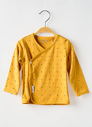 T-shirt manches longues manches longues jaune NOPPIES enfant