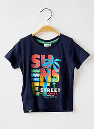 T-shirt stretch manches courtes bleu BOBOLI garcon