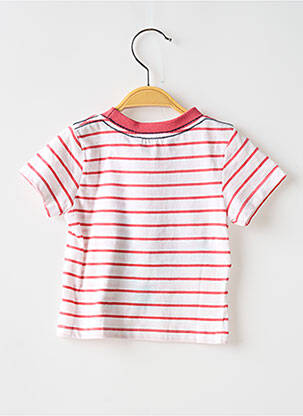 T-shirt stretch manches courtes rouge BOBOLI garçon