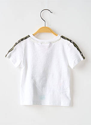 T-shirt imprimé fantaisie manches courtes blanc BOBOLI garçon