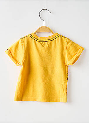T-shirt imprimé fantaisie manches courtes orange BOBOLI garçon