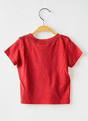 T-shirt stretch manches courtes rouge BOBOLI garçon