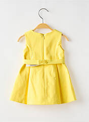 Robe mi-longue jaune MAYORAL pour fille seconde vue