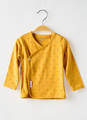 T-shirt jaune NOPPIES pour enfant seconde vue