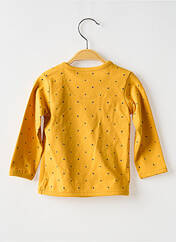T-shirt jaune NOPPIES pour enfant seconde vue