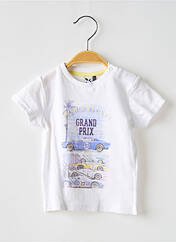 T-shirt blanc 3 POMMES pour garçon seconde vue