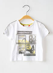 T-shirt blanc BOBOLI pour garçon seconde vue