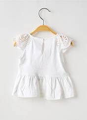 Tunique manches courtes blanc MAYORAL pour fille seconde vue