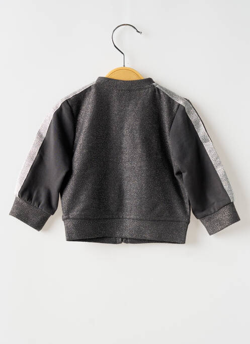 Veste casual resserrée sur le bas gris 3 POMMES fille