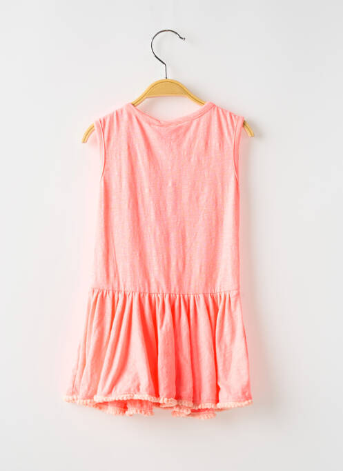 Robe mi-longue sans manche sans manche rose 3 POMMES fille