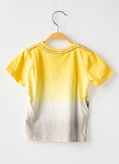 T-shirt stretch manches courtes jaune BOBOLI garcon
