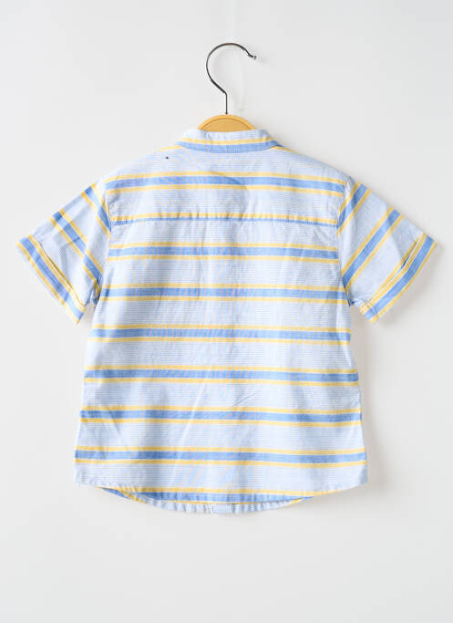 Chemise manches courtes poches bleu MAYORAL garcon