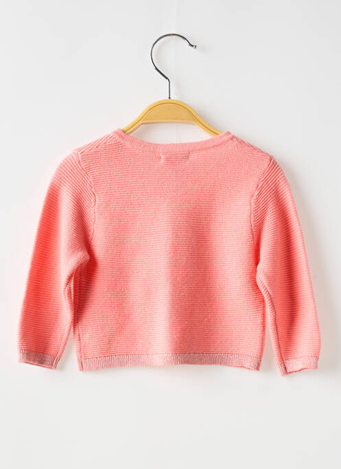 Gilet manches longues orange ABSORBA fille