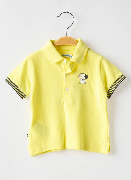 Polo jaune MAYORAL pour garçon
