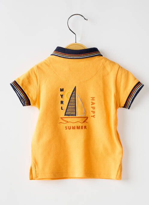 Polo orange MAYORAL pour garçon