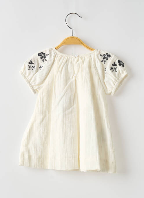 Robe mi-longue beige MAYORAL pour fille