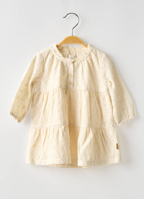Robe mi-longue beige NOPPIES pour fille
