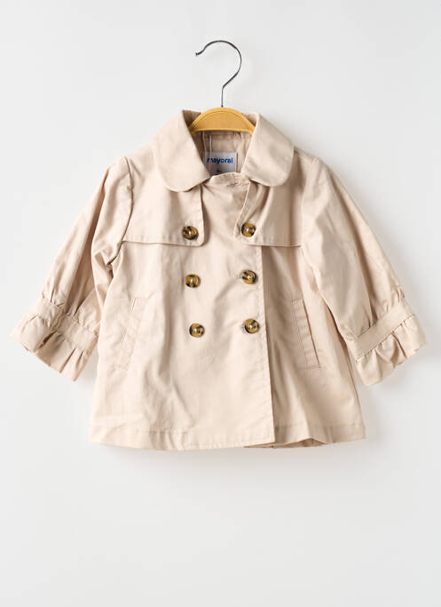 Trench beige MAYORAL pour fille