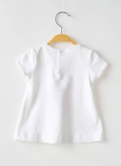 T-shirt blanc MAYORAL pour fille