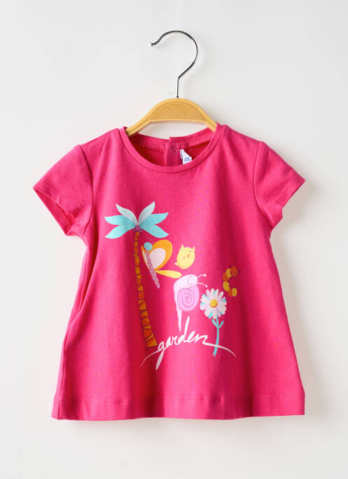 T-shirt rose MAYORAL pour fille