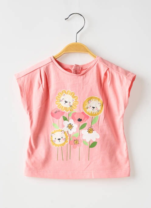 T-shirt rose MAYORAL fille
