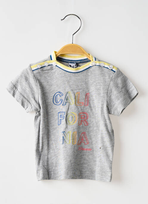 T-shirt gris 3 POMMES pour garçon