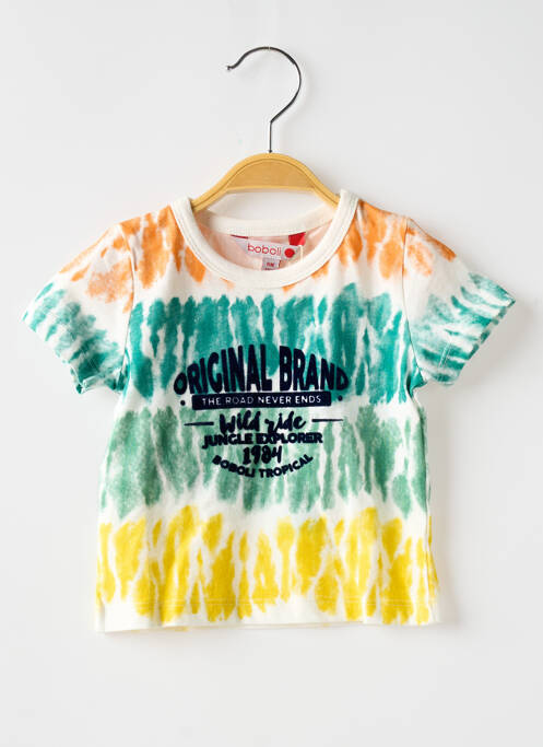 T-shirt vert BOBOLI pour garçon