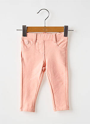 Jegging poches taille élastique rose BOBOLI fille
