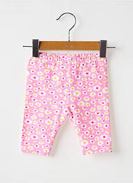 Legging imprimé fleurs taille élastique rose MAYORAL fille