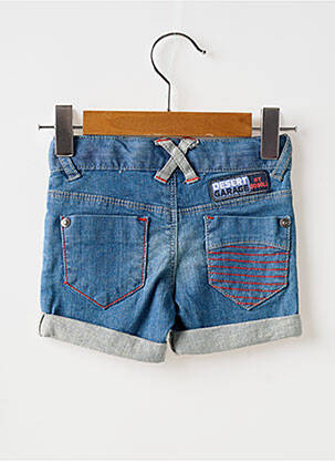 Short stretch taille ajustable bleu BOBOLI fille