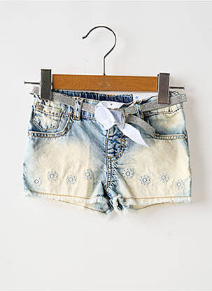Short stretch taille ajustable bleu MAYORAL fille