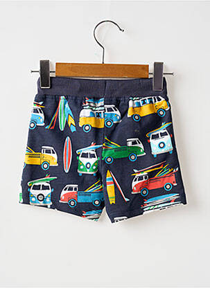 Short poches taille élastique bleu BOBOLI garçon