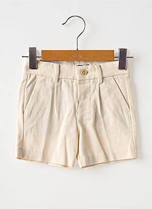 Short poches taille à pinces beige MAYORAL garçon