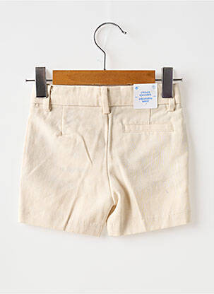 Short poches taille à pinces beige MAYORAL garçon