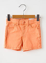 Short tissage popeline taille ajustable orange MAYORAL garcon