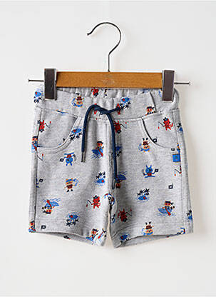 Short stretch taille élastique gris ABSORBA garçon
