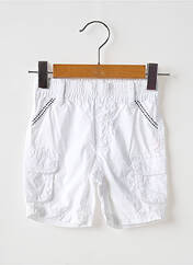 Bermuda blanc 3 POMMES pour garçon seconde vue