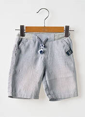Bermuda bleu 3 POMMES pour garçon seconde vue