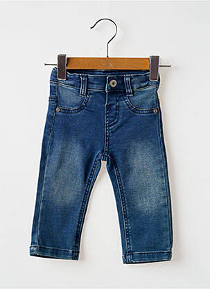 Jeans coupe slim bleu 3 POMMES pour garçon