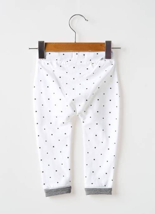 Pantalon slim bio taille élastique blanc NOPPIES fille