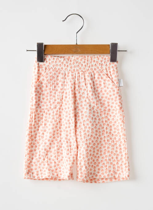 Pantalon large stretch taille élastique orange NOPPIES fille