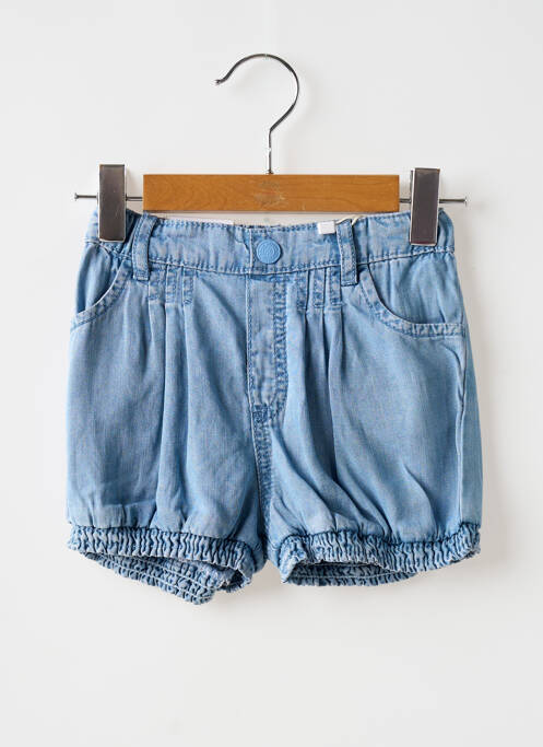 Short stretch taille ajustable bleu MAYORAL fille